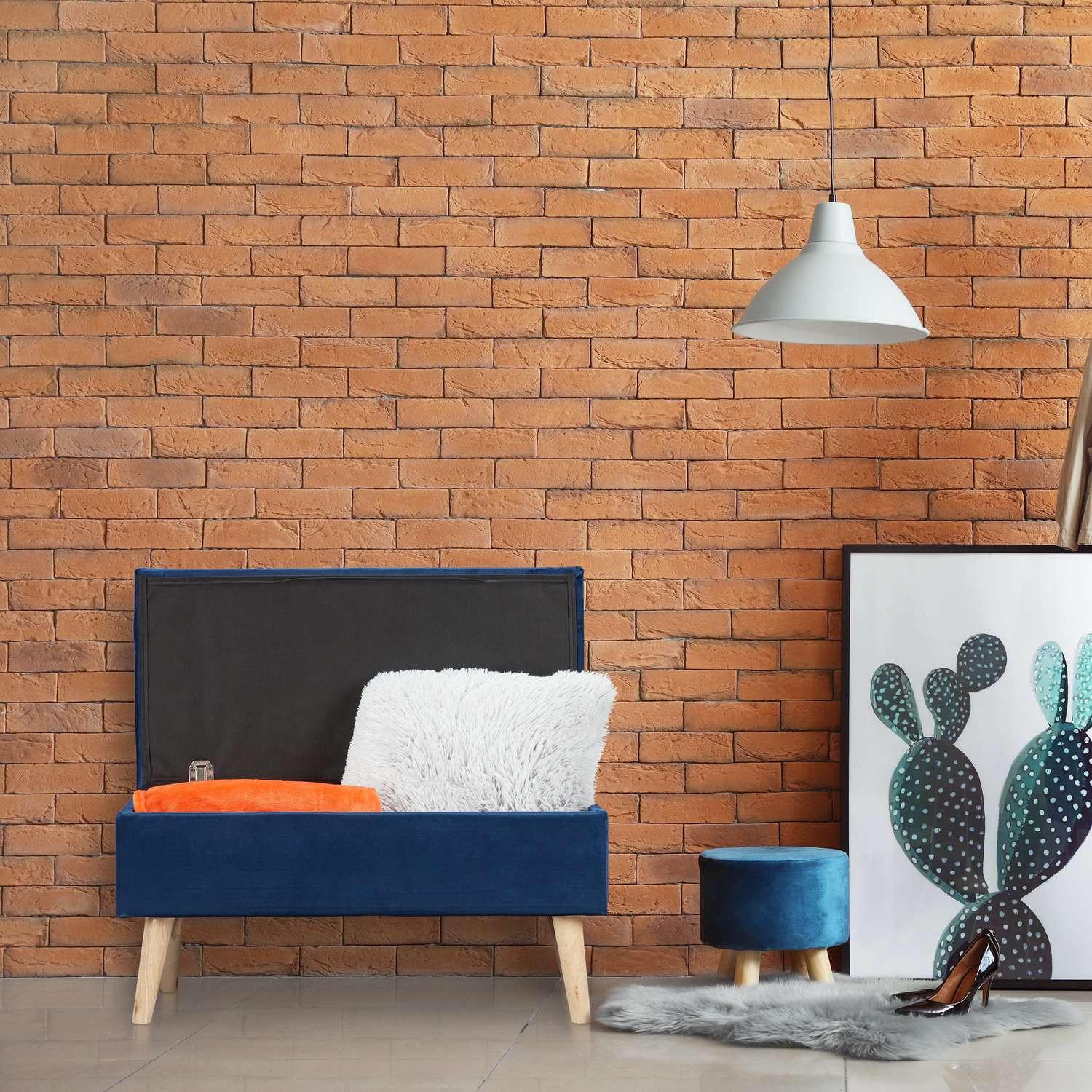 B2X Aufbewahrungsbank aus Samt