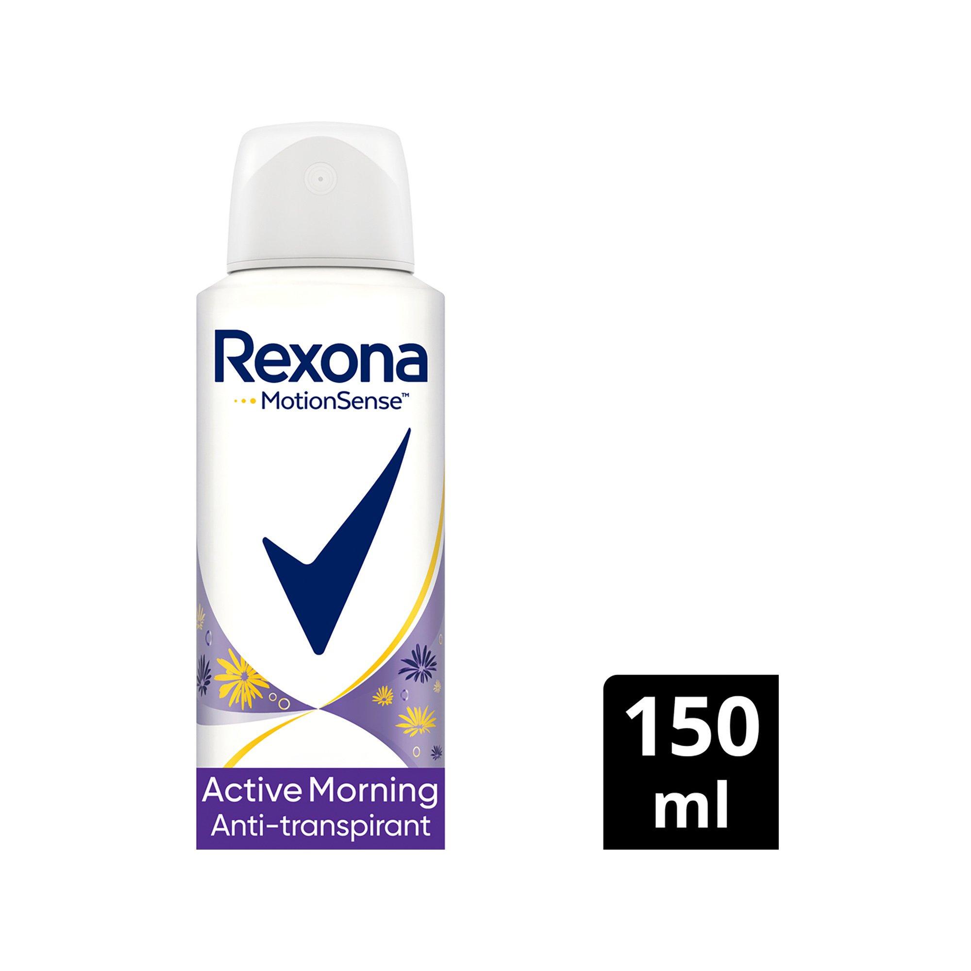 Rexona Active Morning Aerosol Anti-Transpirant Deospray Active Morning