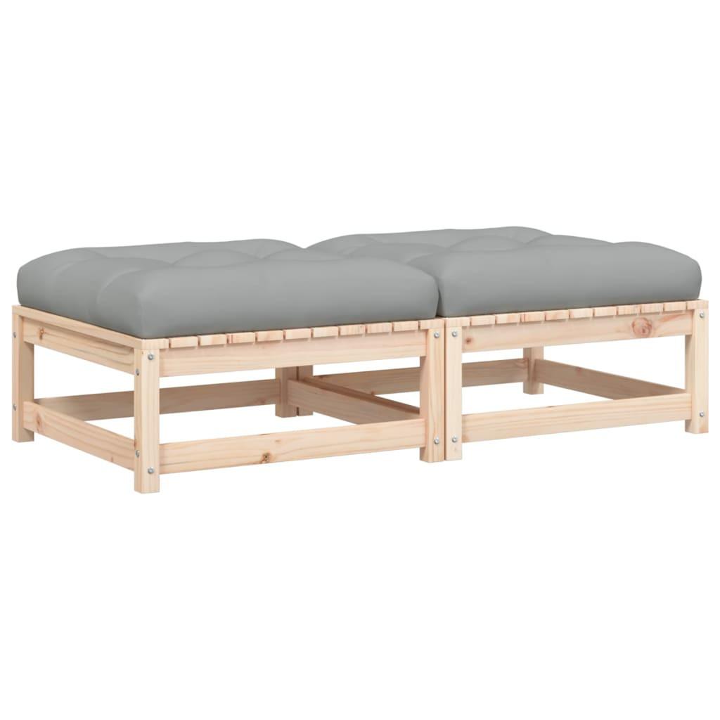 VidaXL Gartenhocker kiefernholz