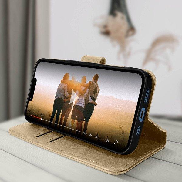 Avizar Chersterfield Etui iPhone 13Pro Max Gold