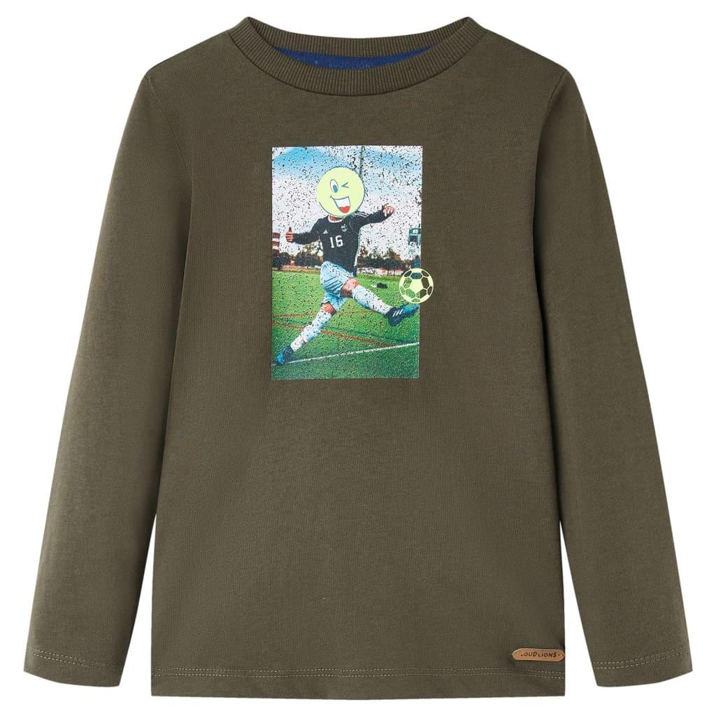 VidaXL Kinder langarmshirt baumwolle