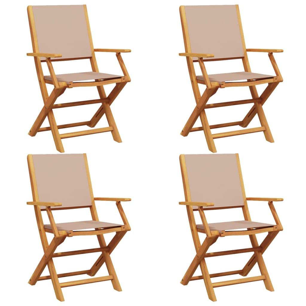 VidaXL Gartenstuhl holz