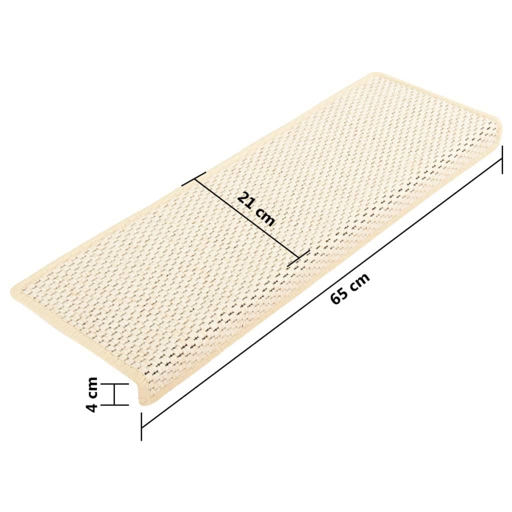 VidaXL Treppenmatten selbstklebend 15 stk. gewebe