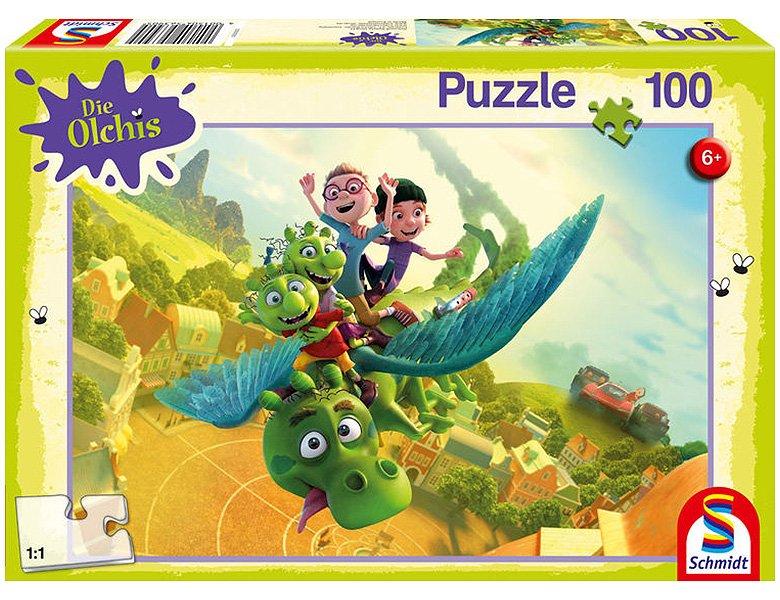Schmidt Puzzle Auf nach Schmuddelfing! (100Teile)