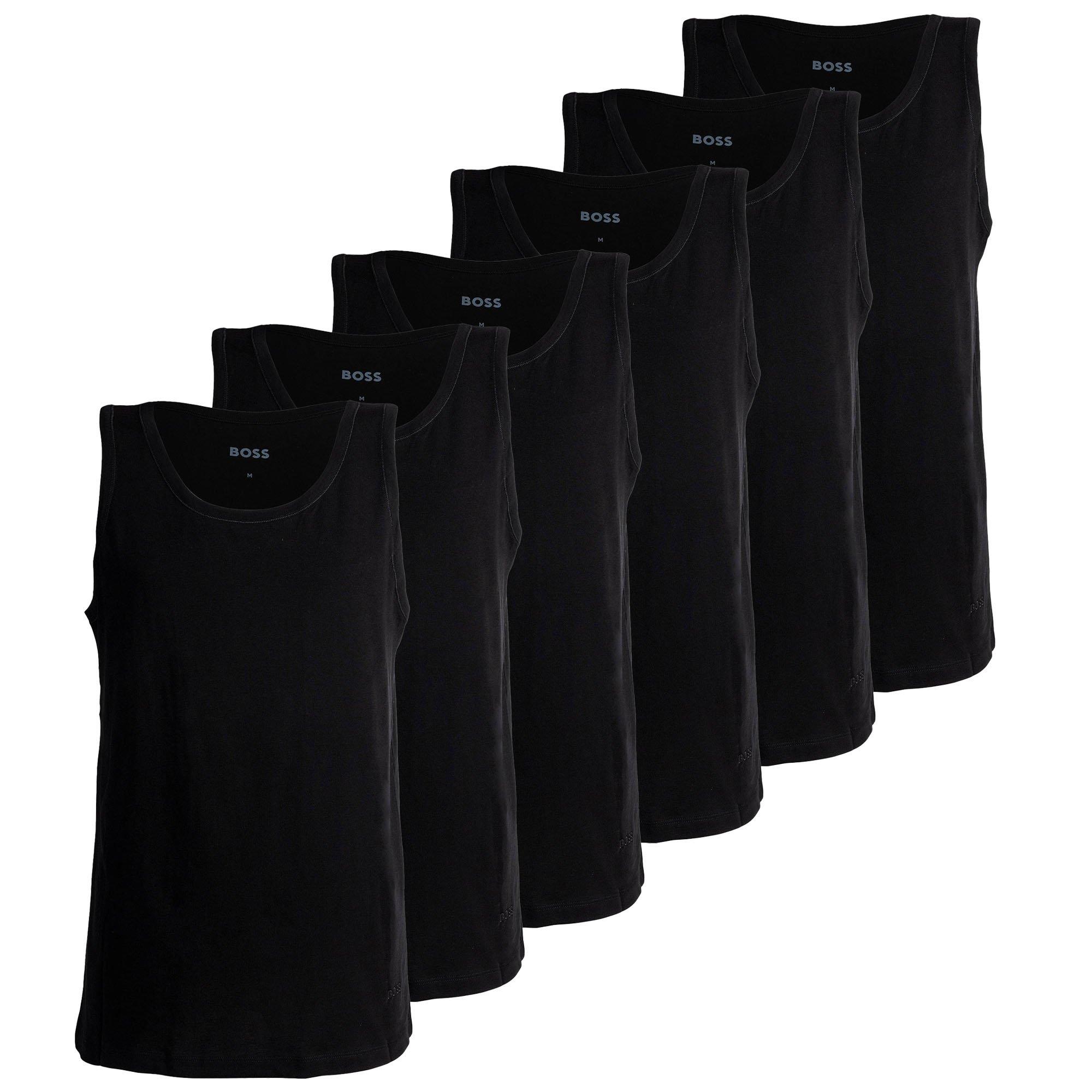 BOSS Tank Top, 6er Pack - Unterhemd