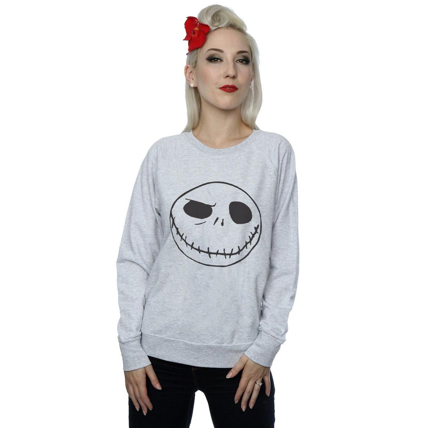 Disney Nightmare Before Christmas Jack's Big Face Sweatshirt