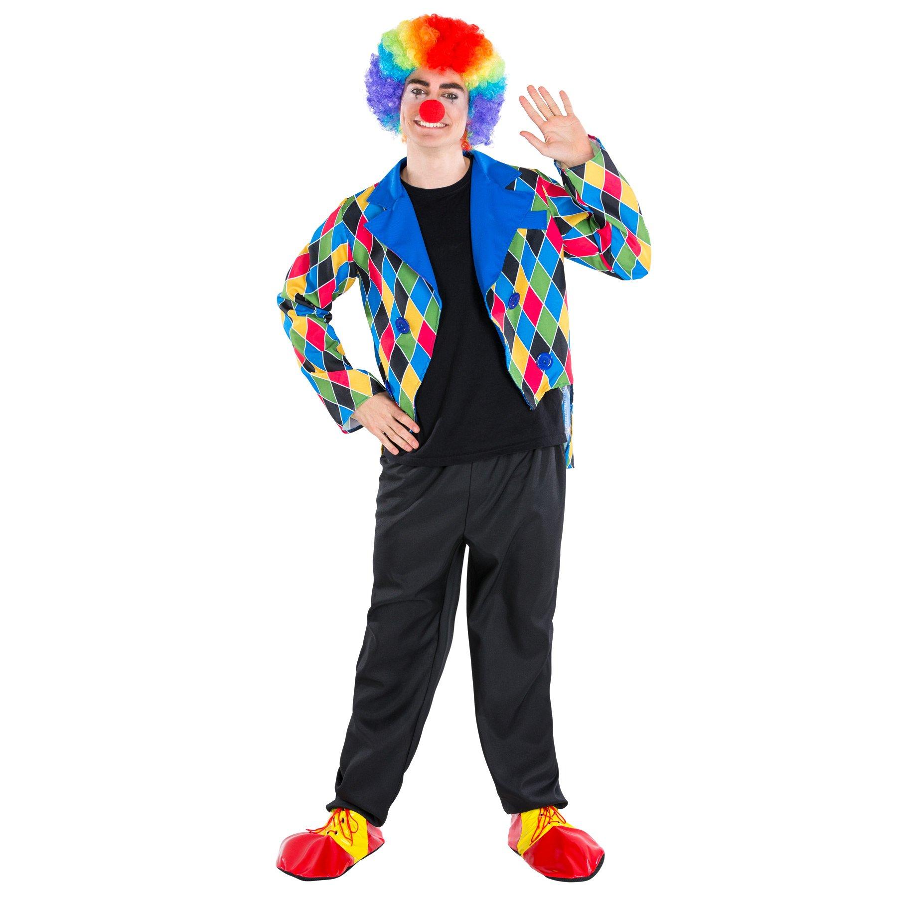 Tectake Herrenkostüm Clown Oleg