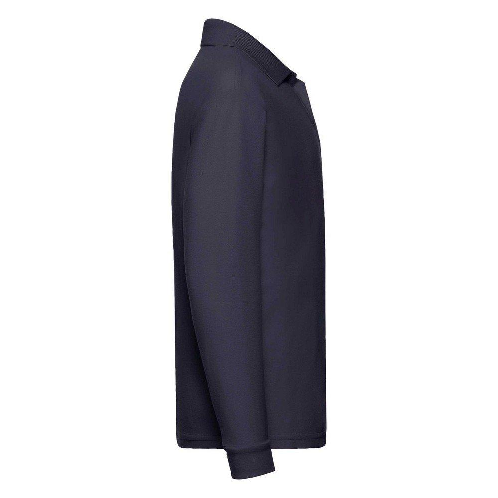 Fruit of the Loom Polo Shirt, Langarm (2 StückPackung)