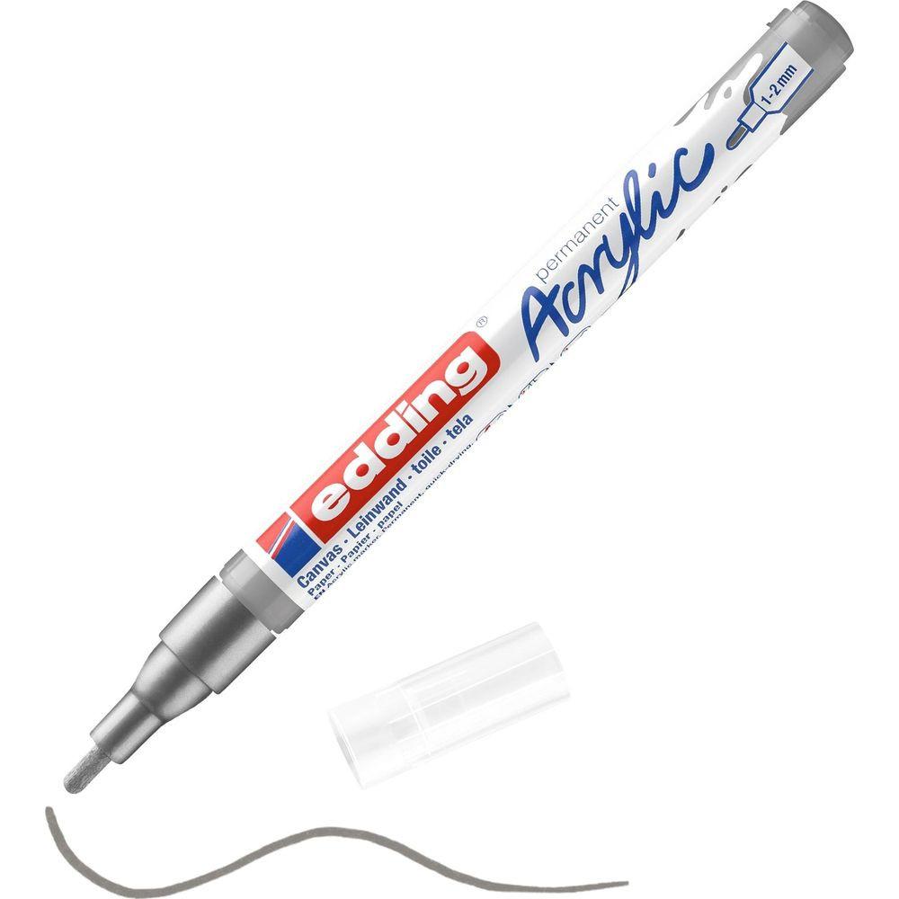Edding EDDING Acrylmarker 5300 1-2mm 5300-923 silber sdm