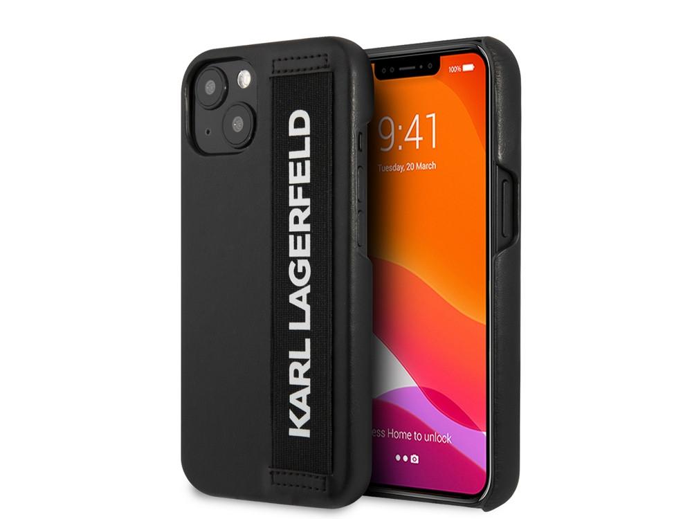 KARL LAGERFELD Hülle Apple iPhone 13 Elastic Strap