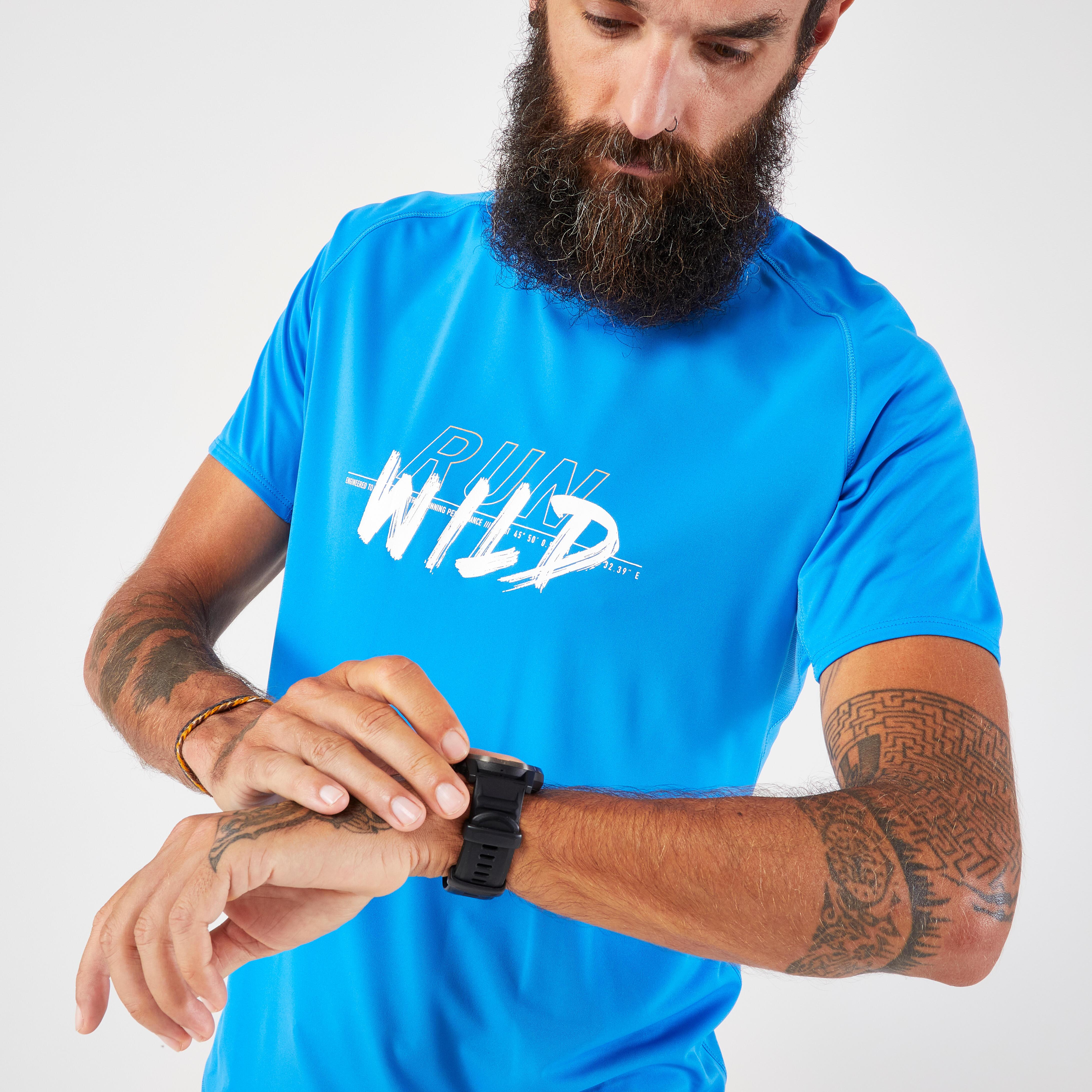 KIPRUN Kurzarmshirt - RUN 500