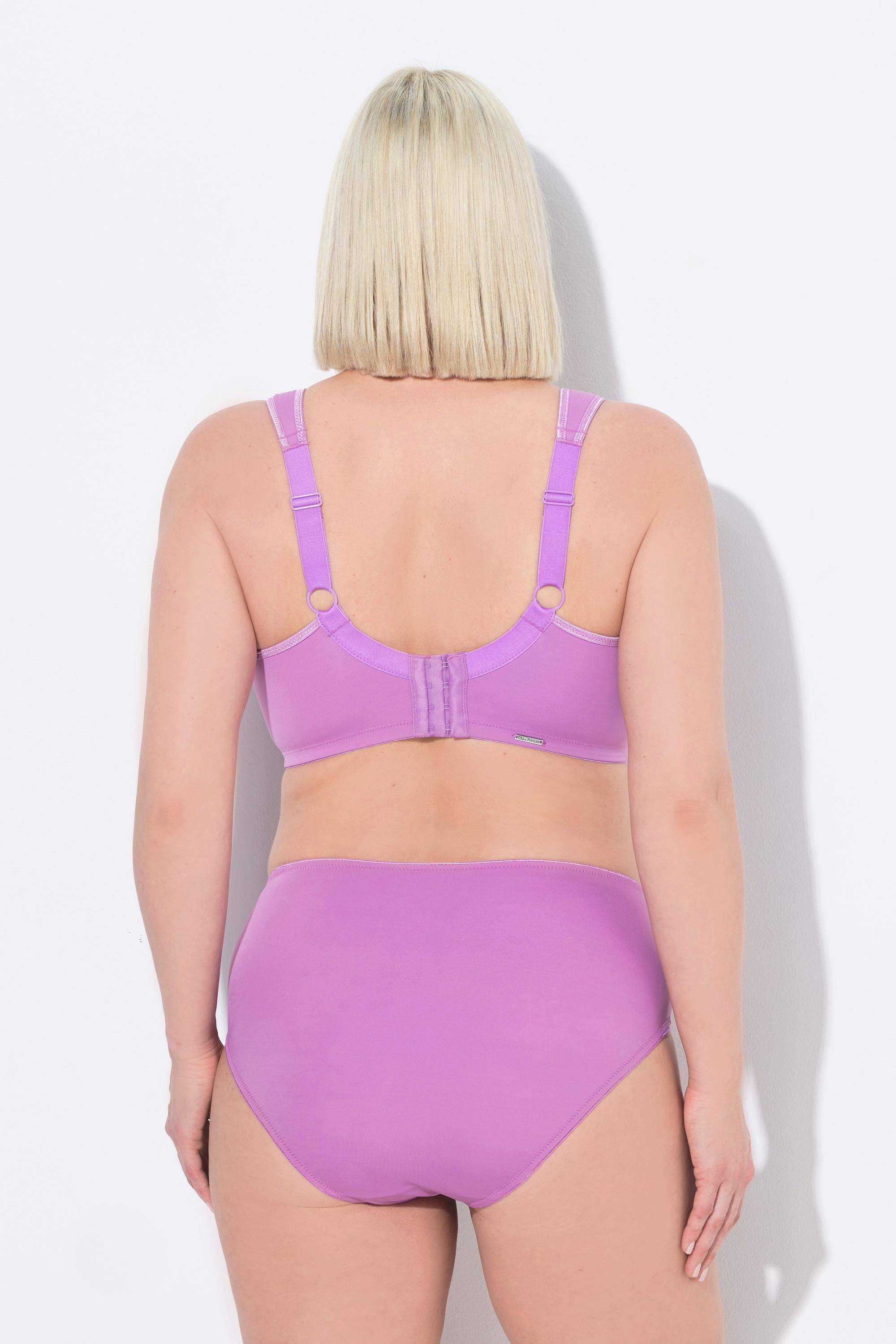 Ulla Popken Wellness-BH, Mikrofaser, ohne Bügel, Cup C - E