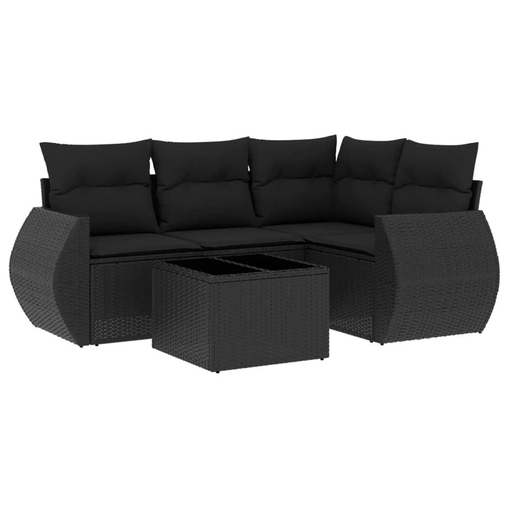 VidaXL Garten sofagarnitur poly-rattan