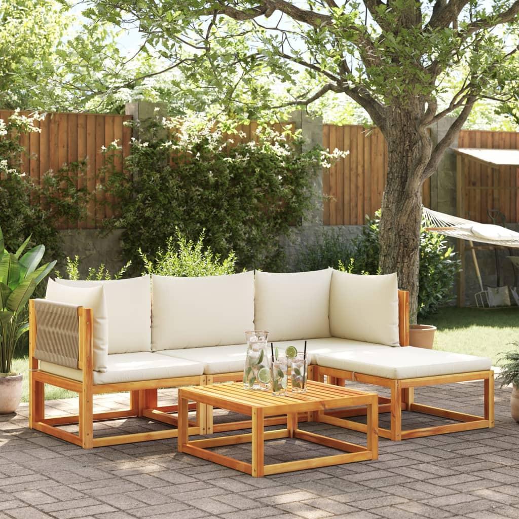 VidaXL Garten sofagarnitur akazienholz