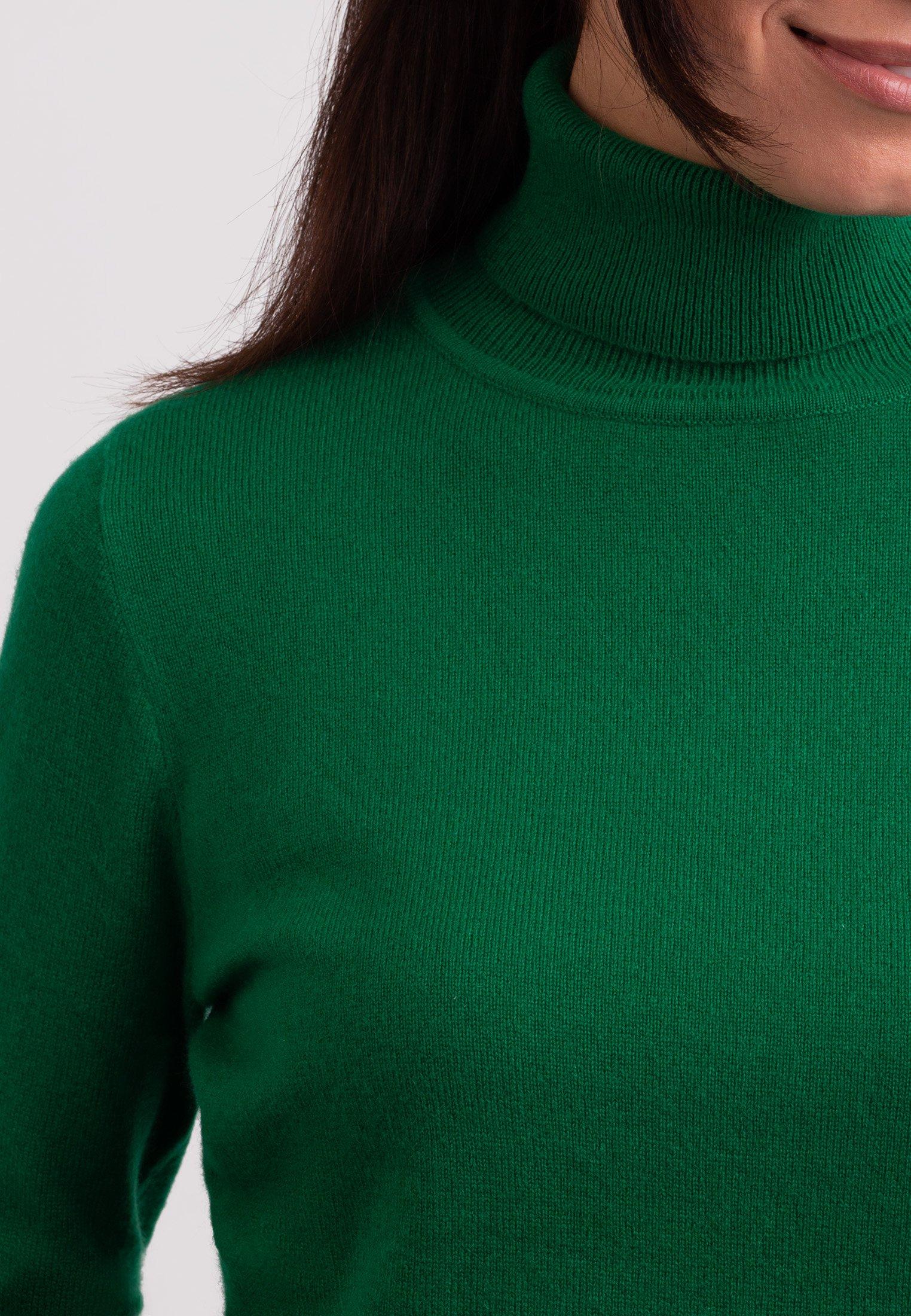 CASH-MERE.CH Kaschmir Rollkragen Pullover