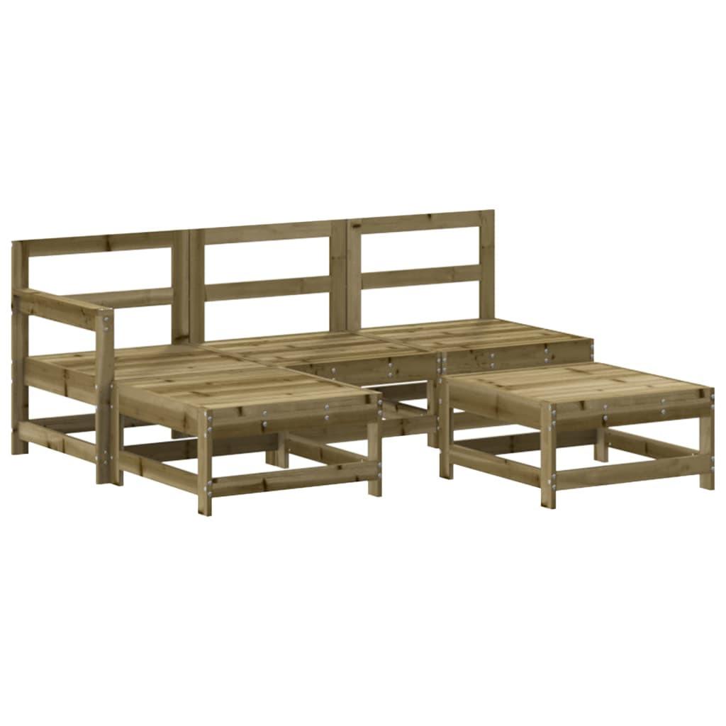 VidaXL Garten lounge set imprägniertes kiefernholz
