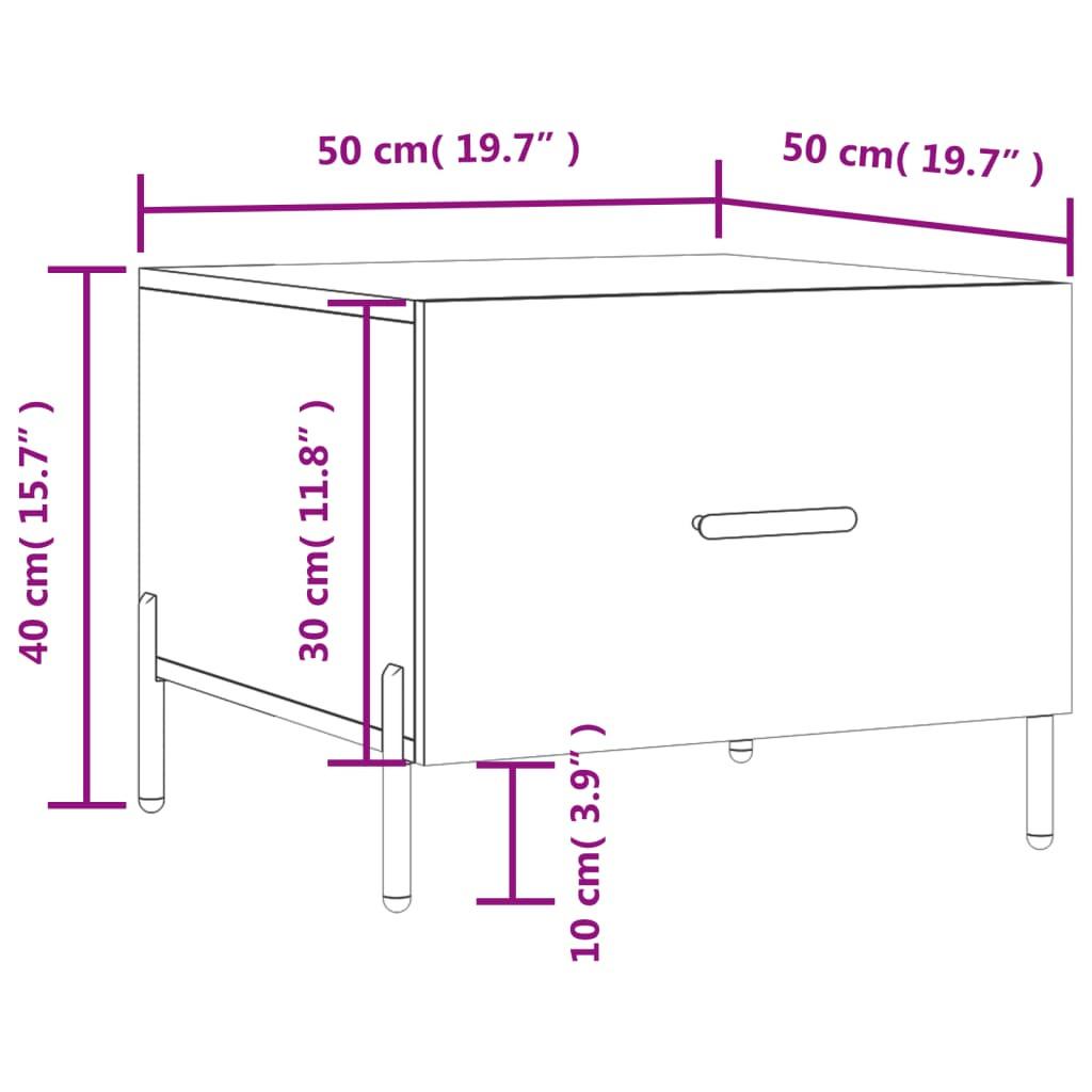 VidaXL Couchtisch holzwerkstoff