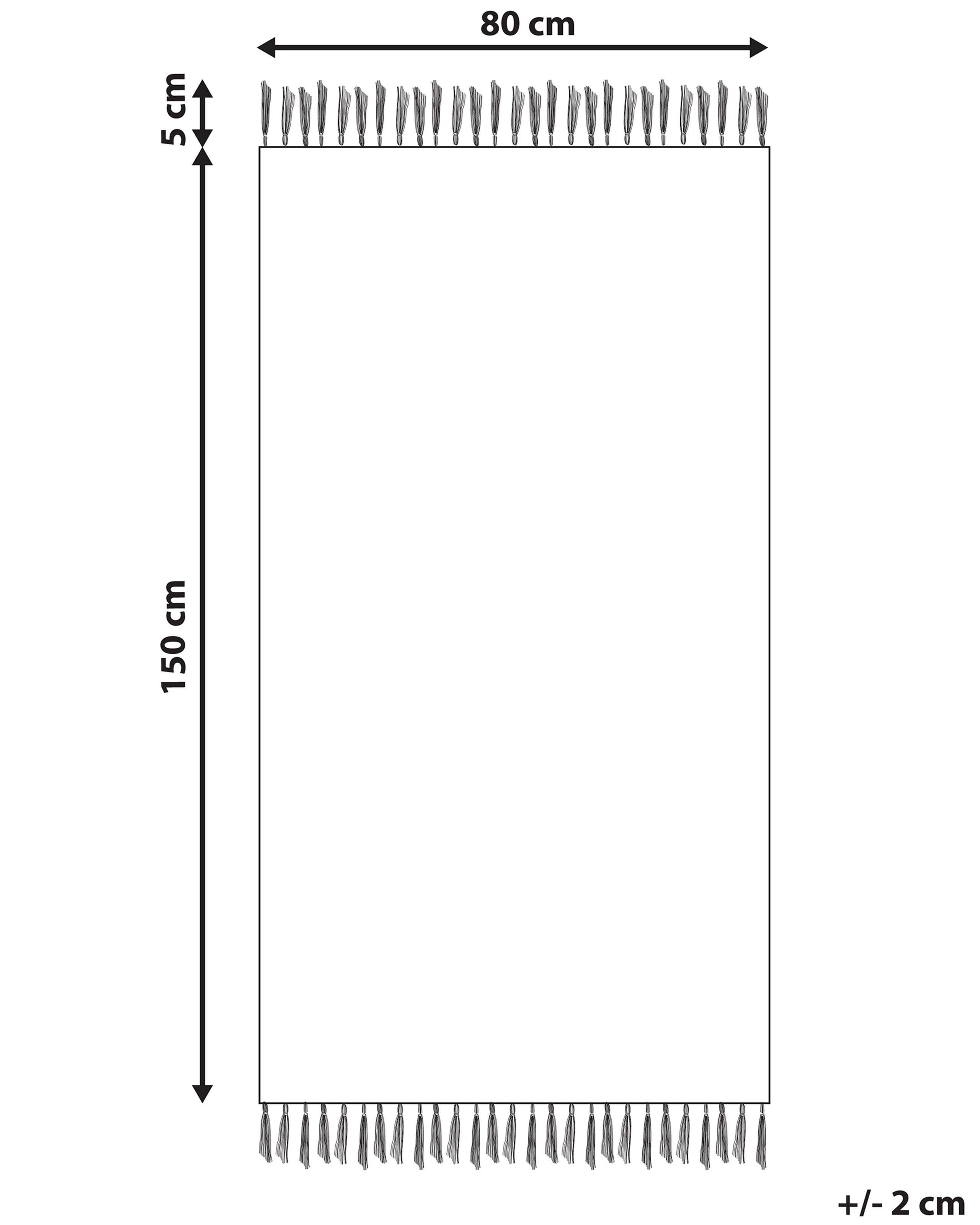 Beliani Teppich aus Jute Boho MIRZA