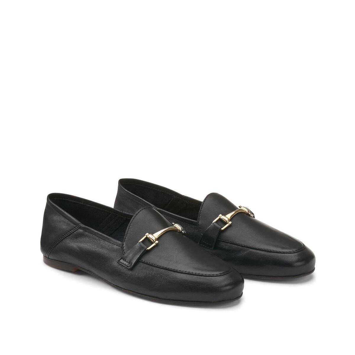 La Redoute Collections Signature Ledermokassins mit Morsetti