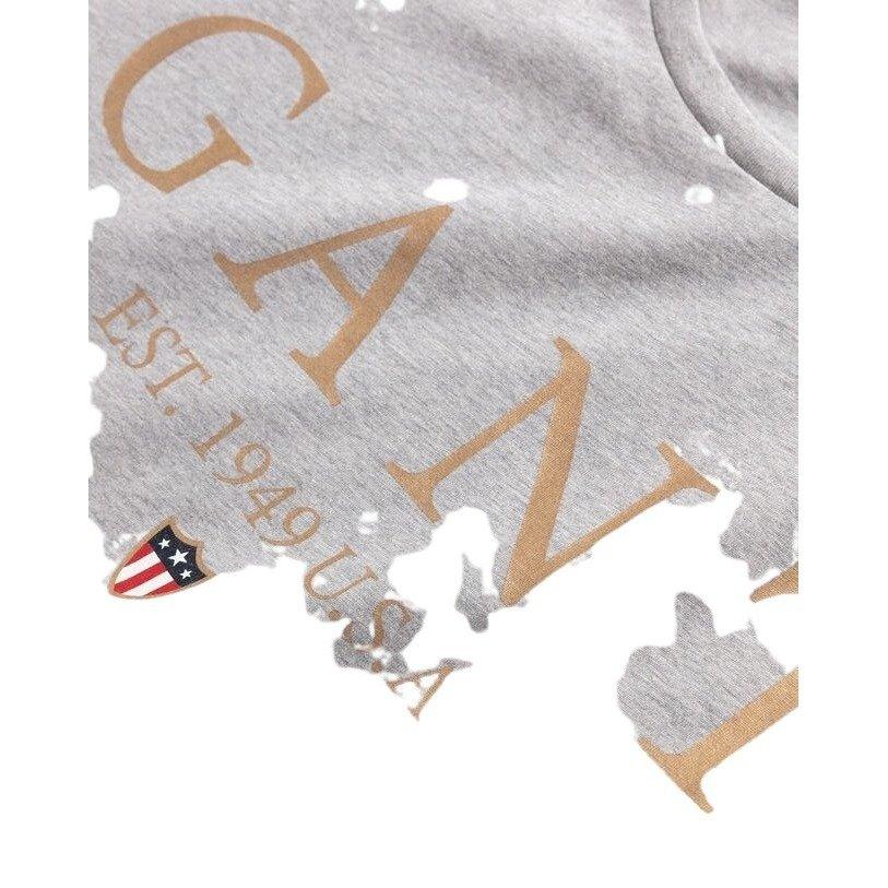 GANT Banner Shield Graphic Oversized T-Shirt