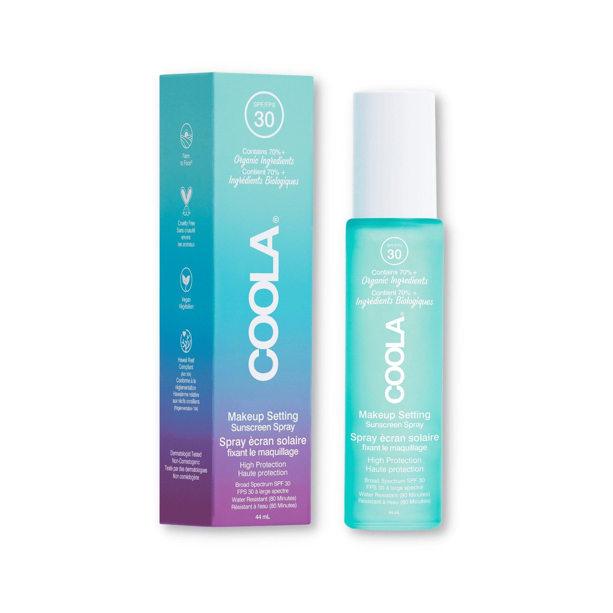 Coola Bio-Makeup-Fixierspray mit Sonnenschutz