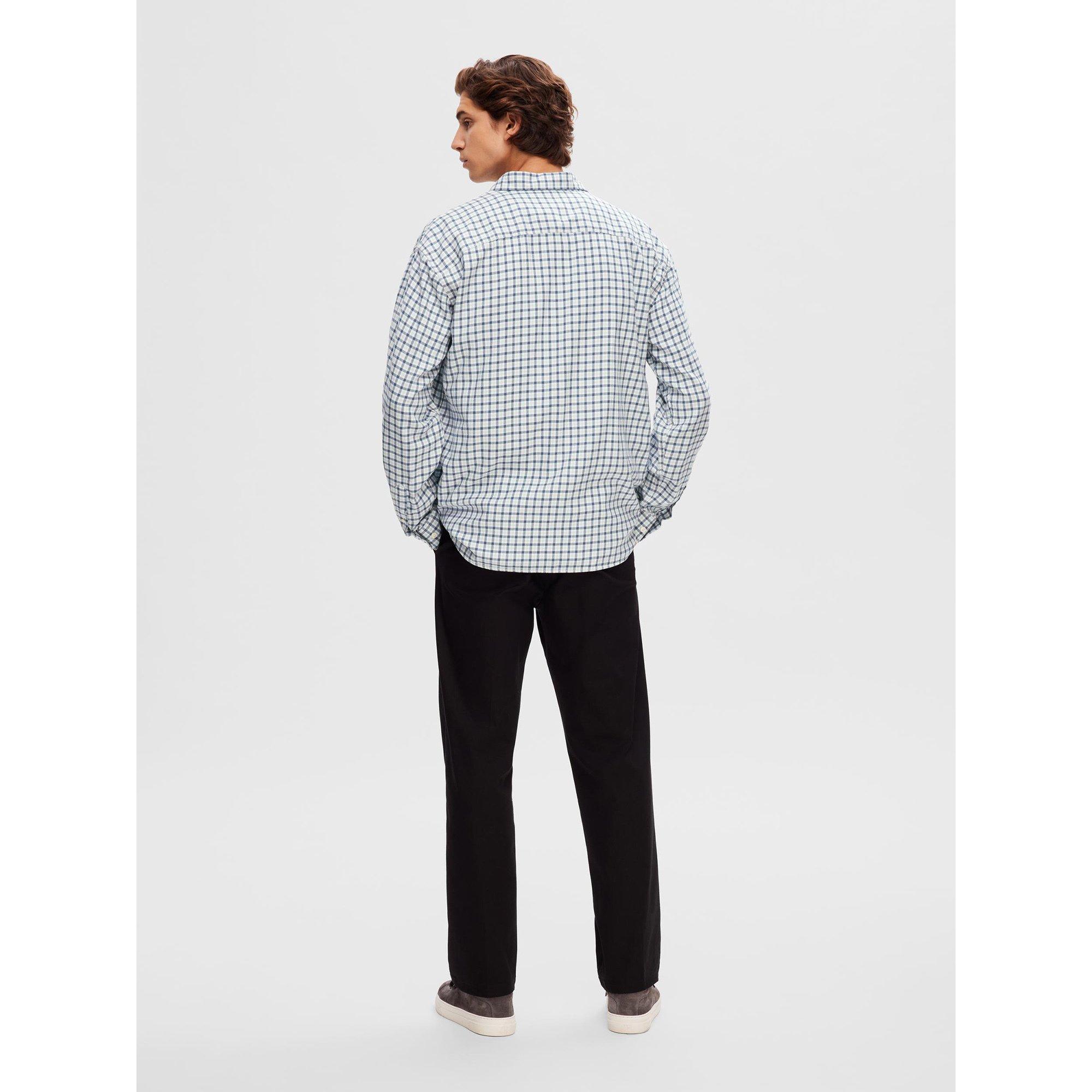 SELECTED SLHRegowen Mini Check Langarm Hemd