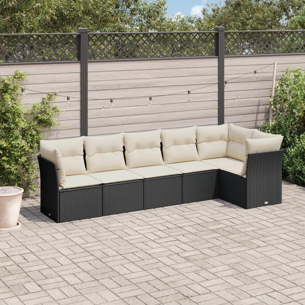 VidaXL Garten sofagarnitur poly-rattan