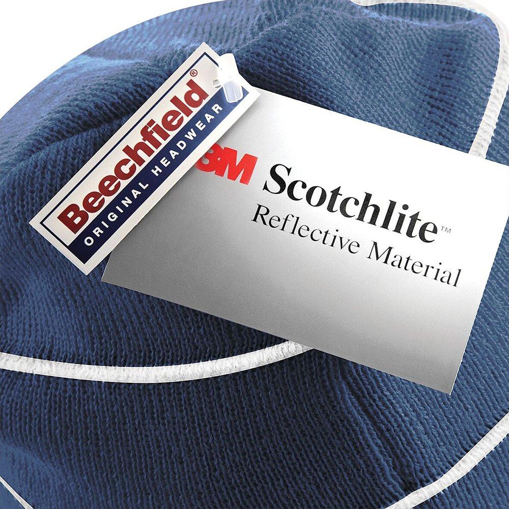 Beechfield HiVis Wintermütze Strickmütze