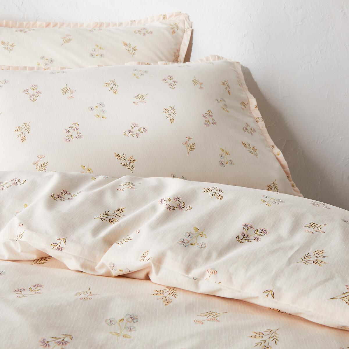 La Redoute Intérieurs Duvetbezug Camomille mit 50% recycelter Baumwolle