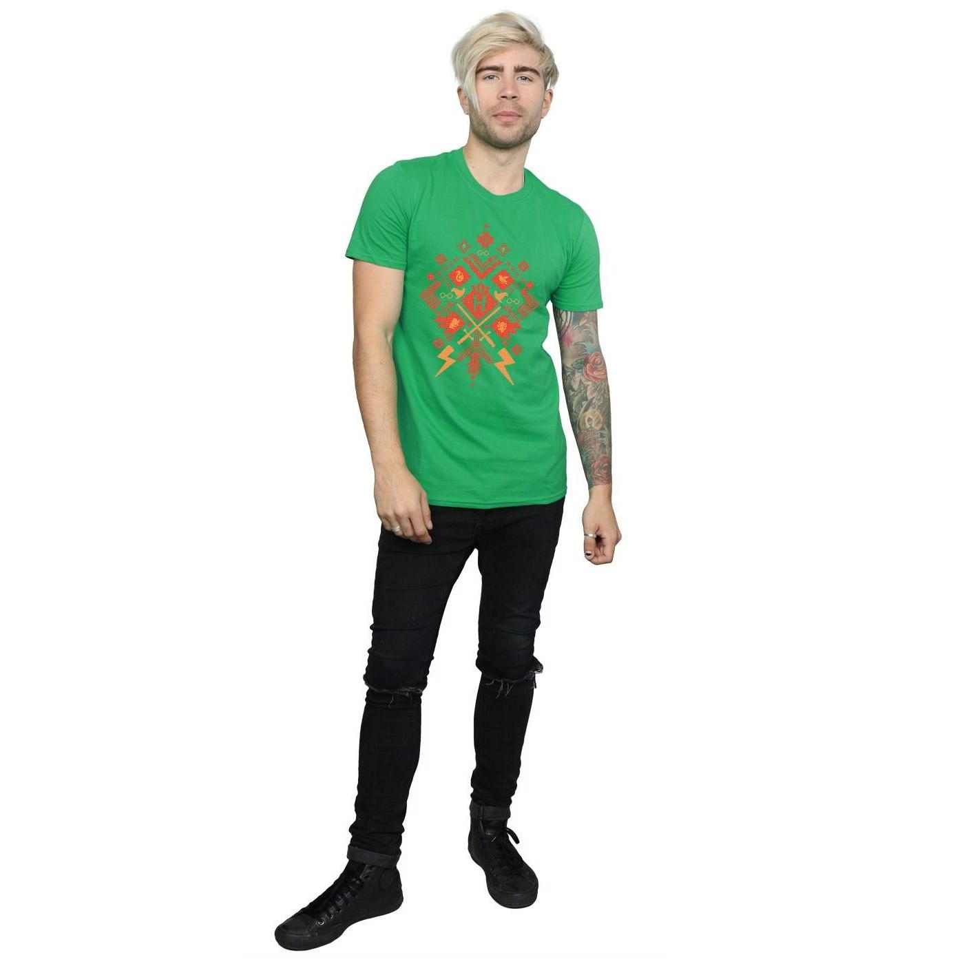 Harry Potter Aztec Muster T-Shirt
