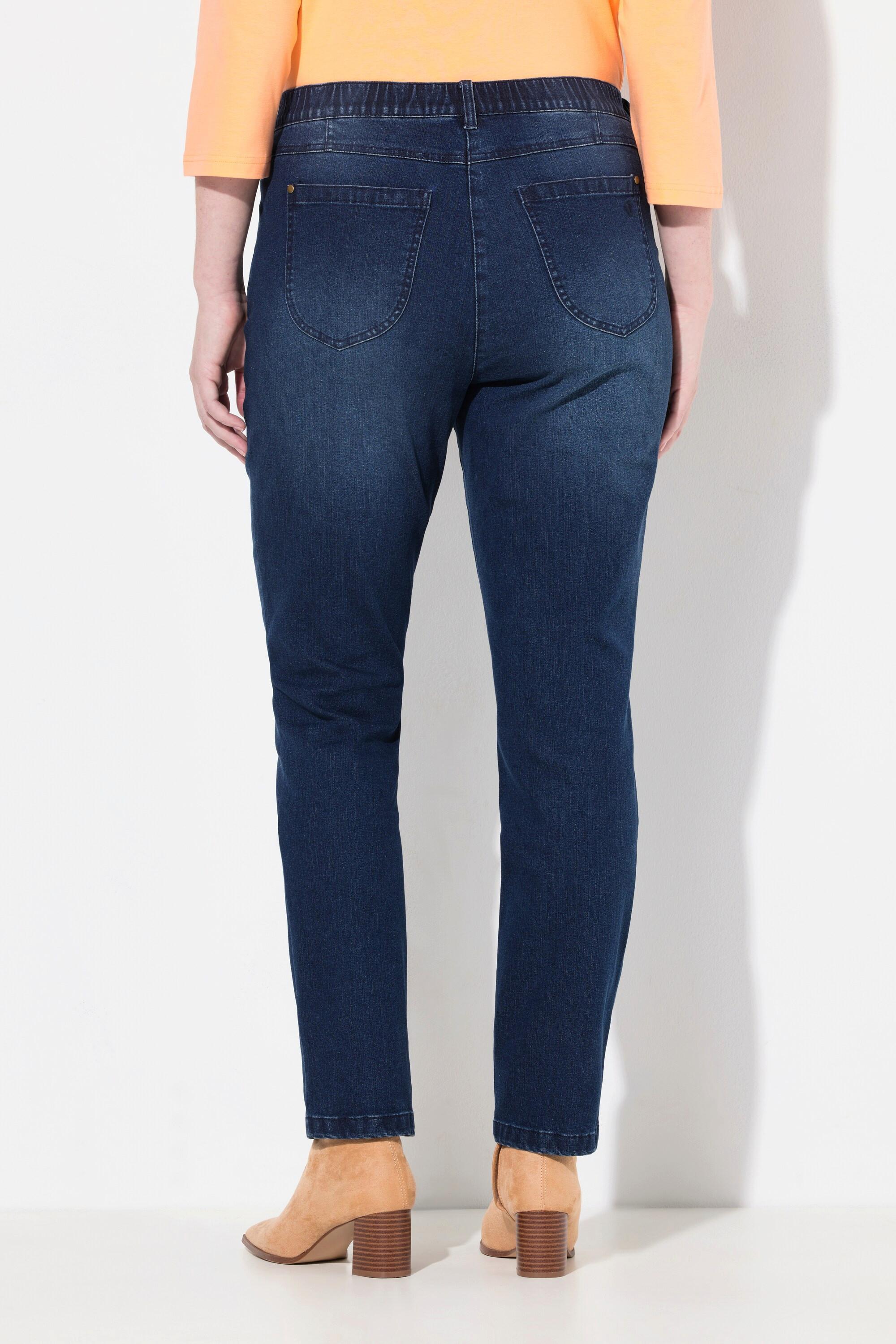 Ulla Popken Mia Stickerei Komfortbund Stretchdenim Jeans