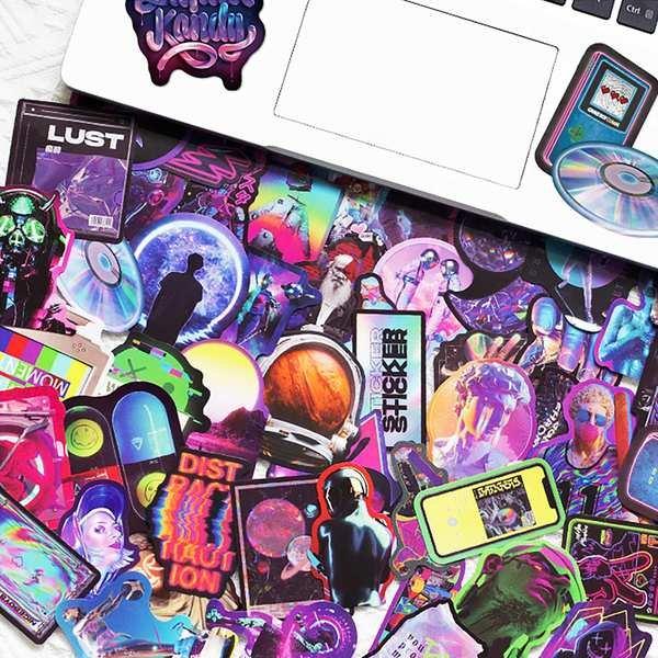 Gameloot Packung Aufkleber - Laser