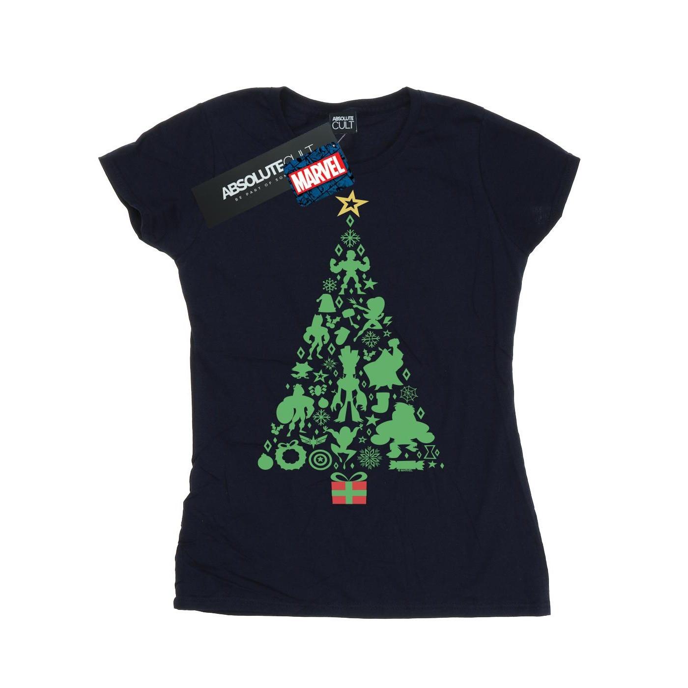 MARVEL Avengers Weihnachtsbaum T-Shirt