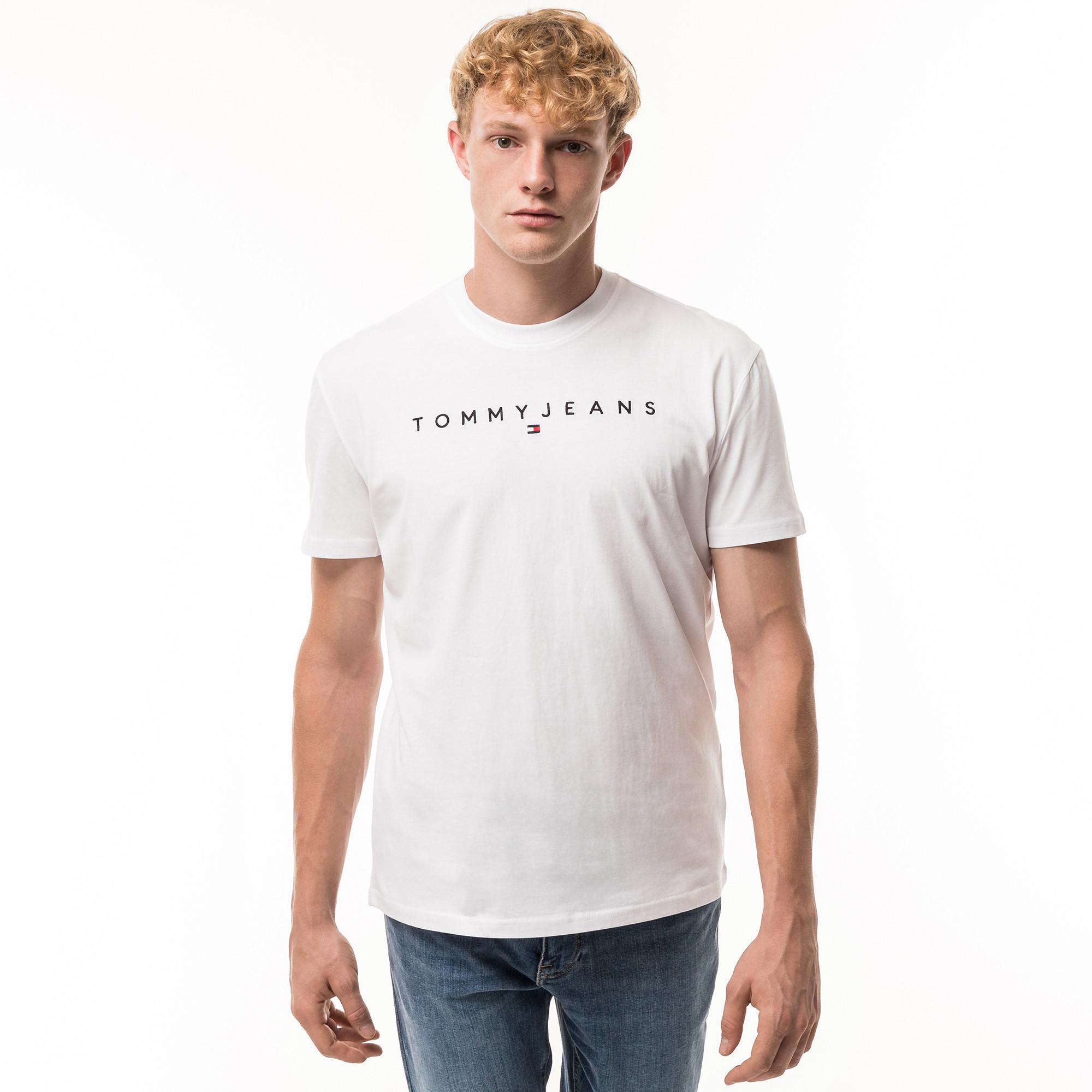 TOMMY JEANS T-Shirt mit aufgesticktem Logo