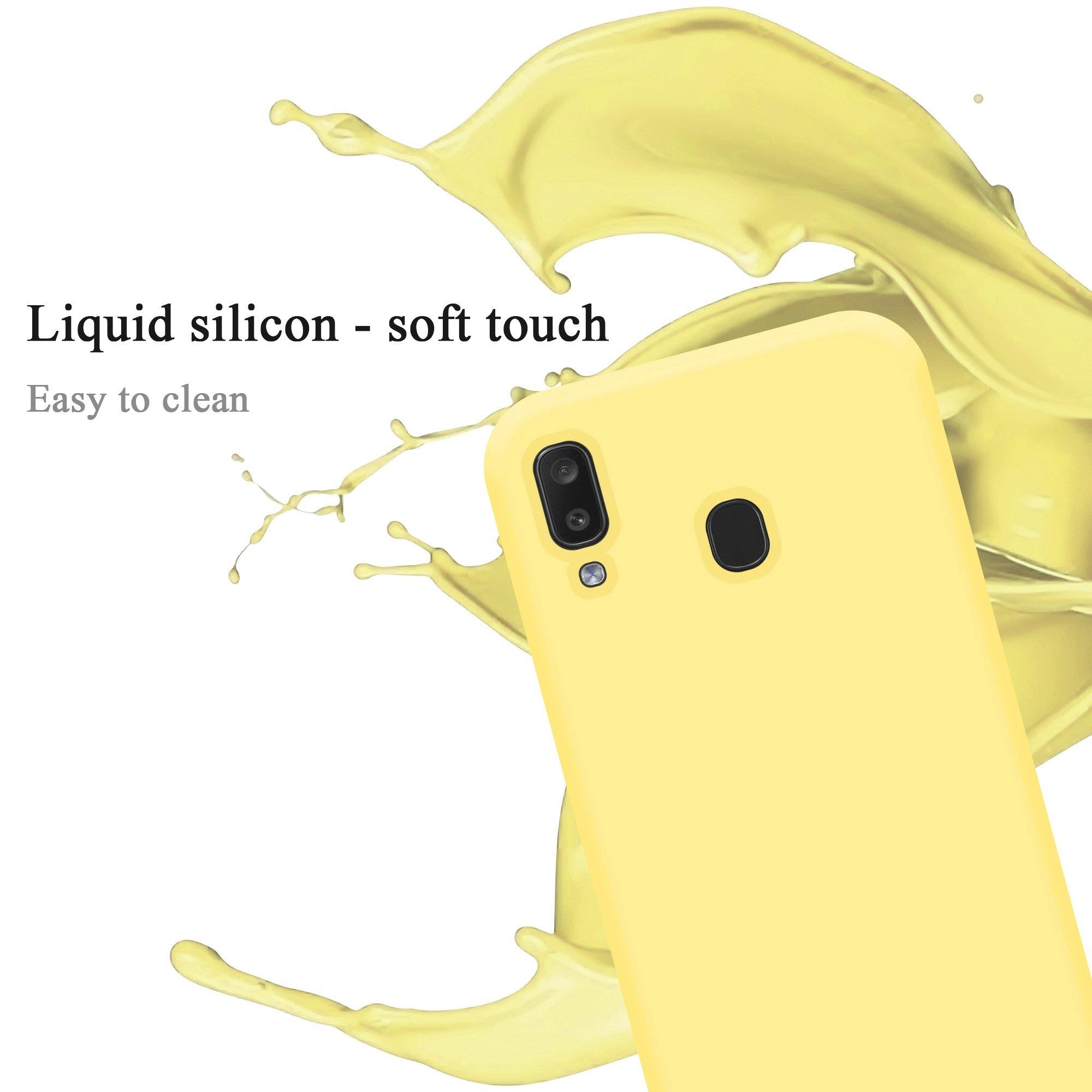 Cadorabo Hülle für Samsung Galaxy A20 / A30 / M10s TPU Silikon Liquid