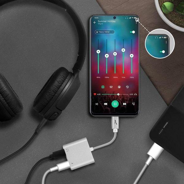 Akashi Akashi USB-C Audio-Ladeadapter