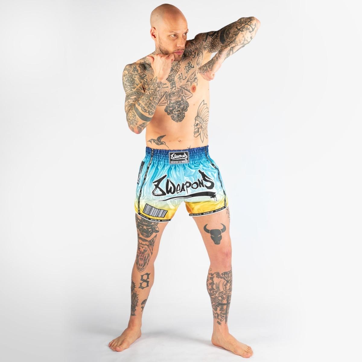 8WEAPONS Muay Thai Shorts - Vivo Sunrise