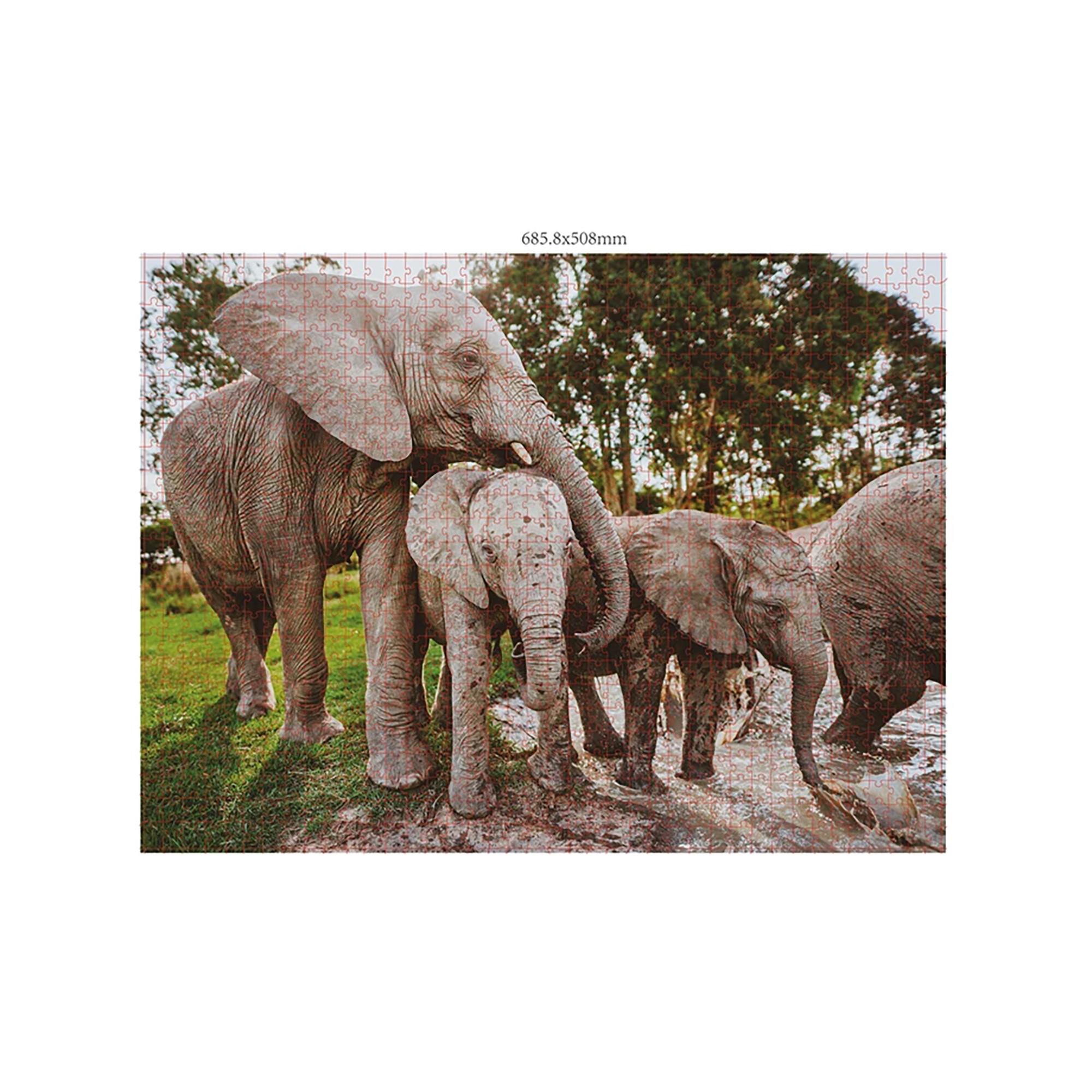 Merchant Ambassador Puzzle Wildtier Familien, 3 x 1000 Teile