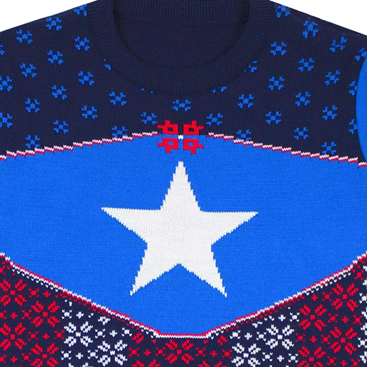 CAPTAIN AMERICA Sweatshirt  weihnachtliches Design