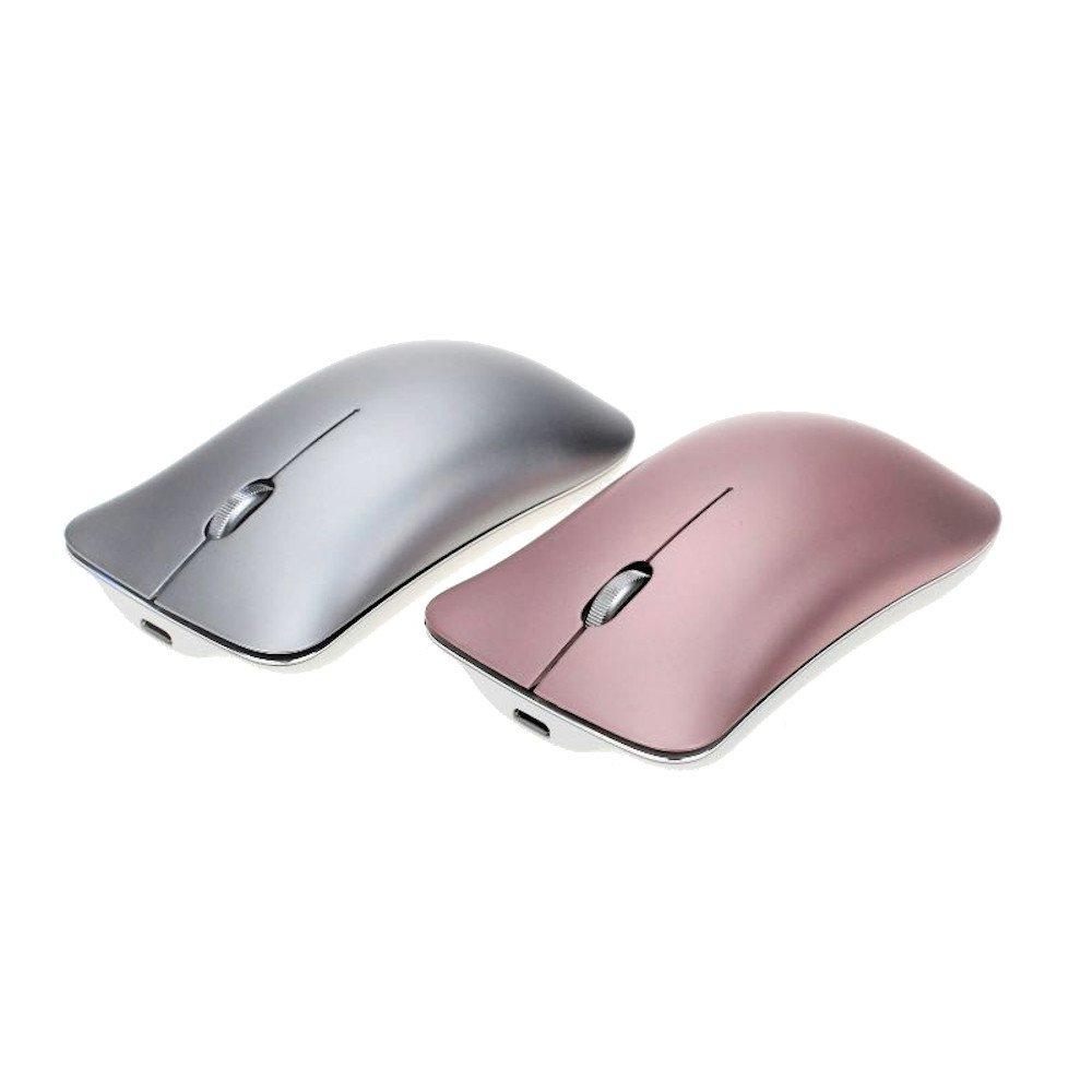 FitLife Optische Design Maus kabellos silber