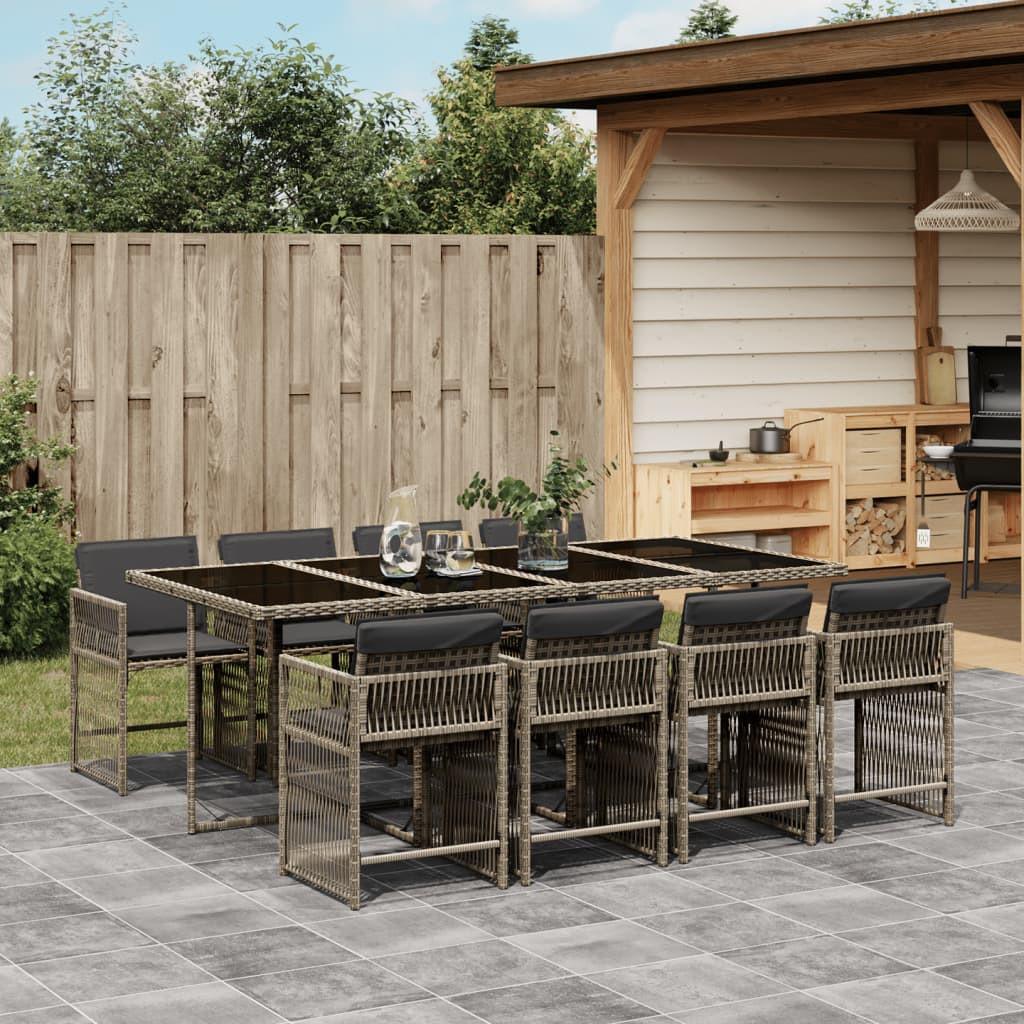 VidaXL Garten essgruppe poly-rattan