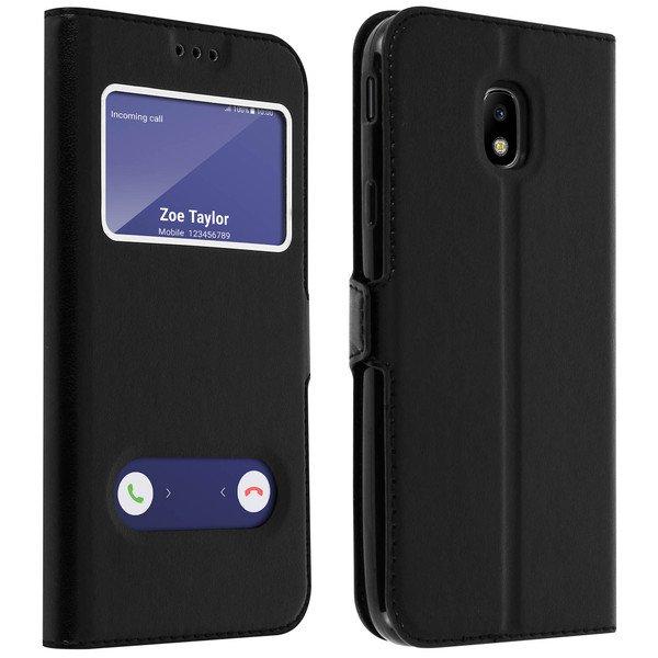 Avizar Galaxy J3 2017 Flip-Case Doppelfenster
