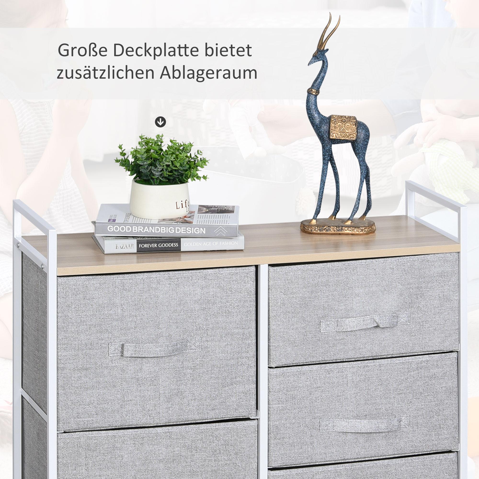 HOMCOM Schubladenschrank
