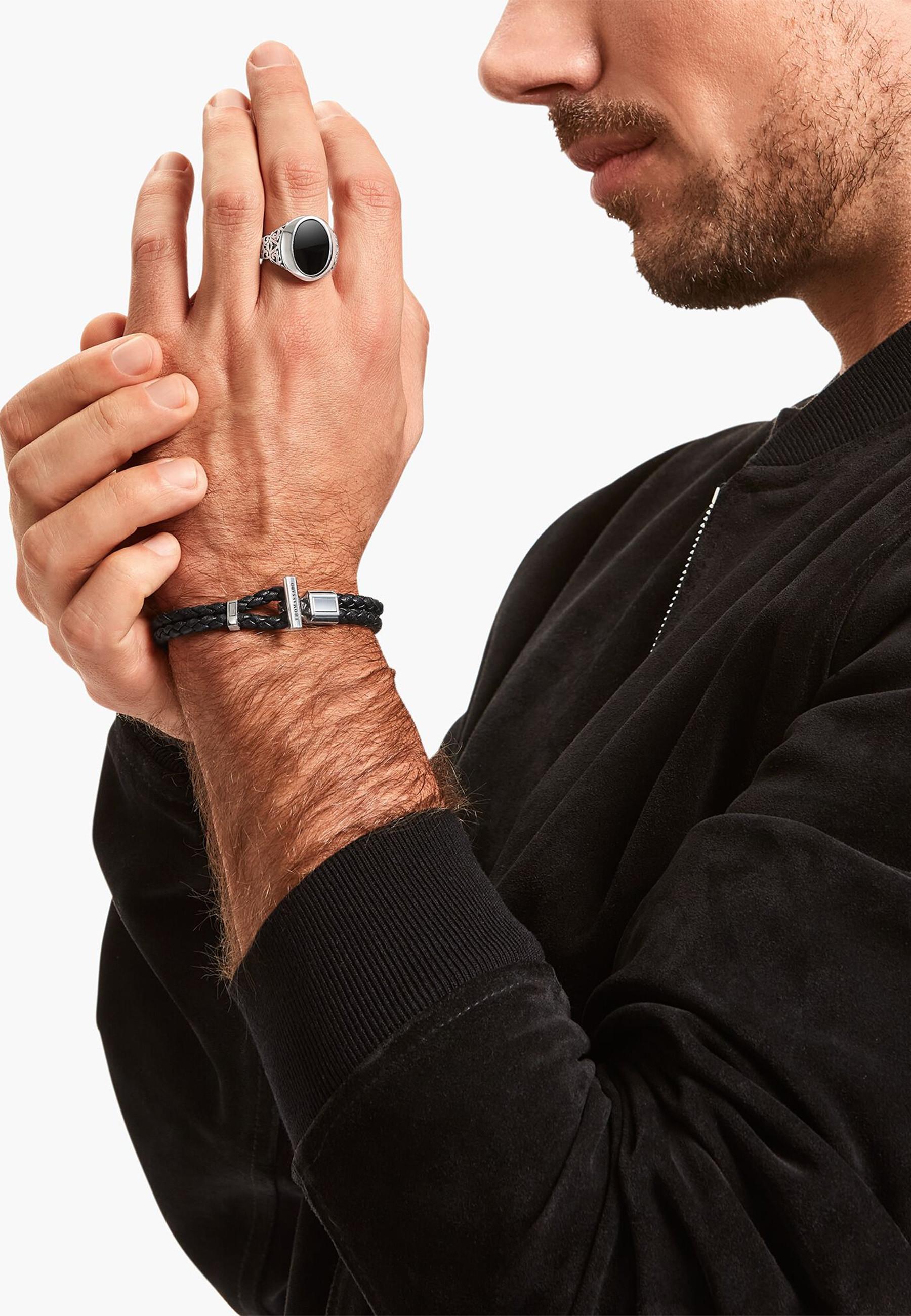 Thomas Sabo Armband Doppelt Geflochtenes Leder