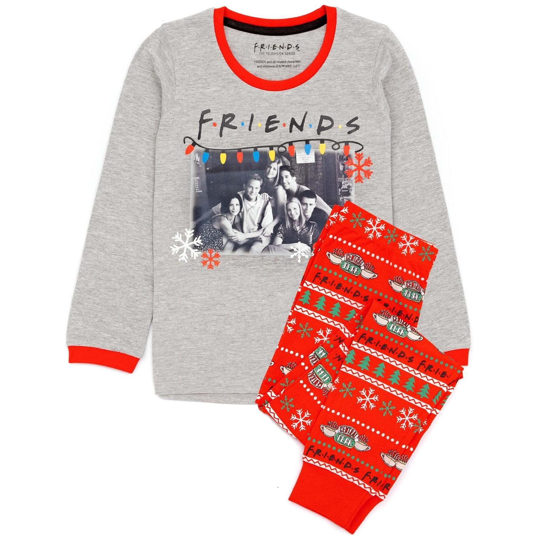 Friends Schlafanzug  weihnachtliches Design