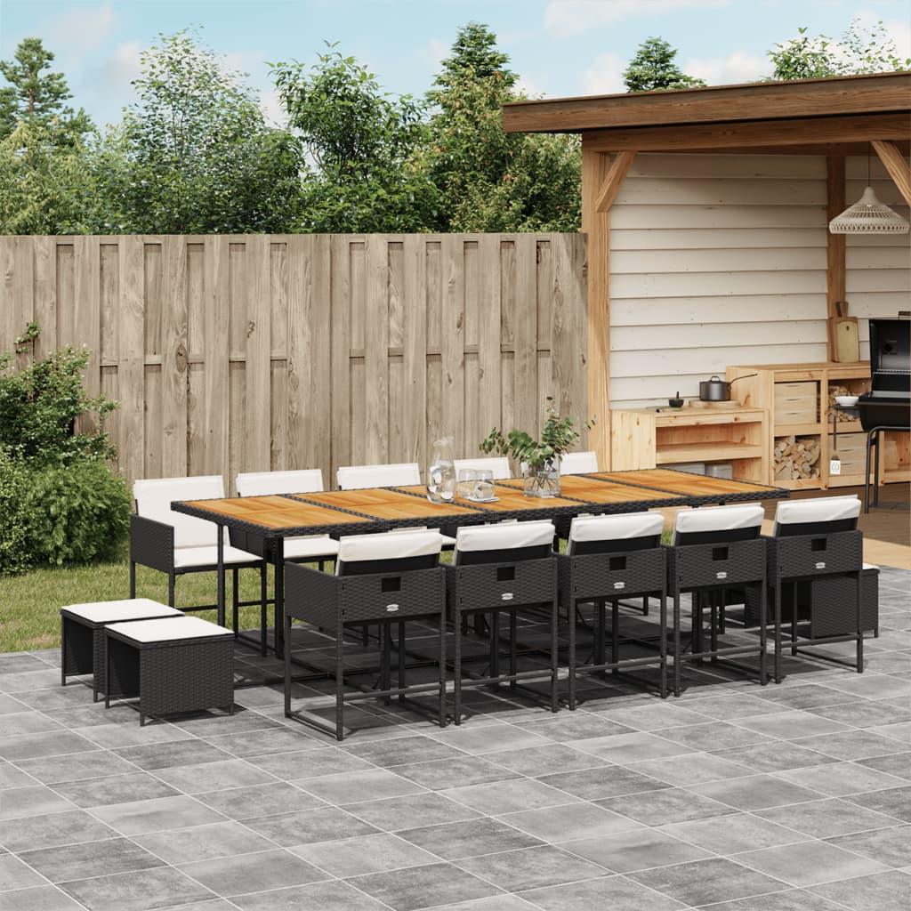 VidaXL Garten essgruppe poly-rattan