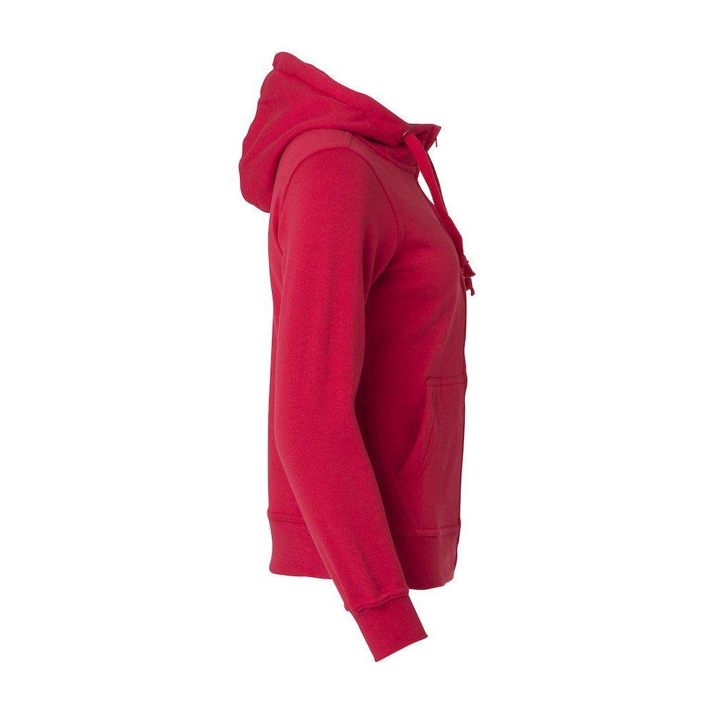 Clique Hoodie mit durchgehendem Reißverschluss
