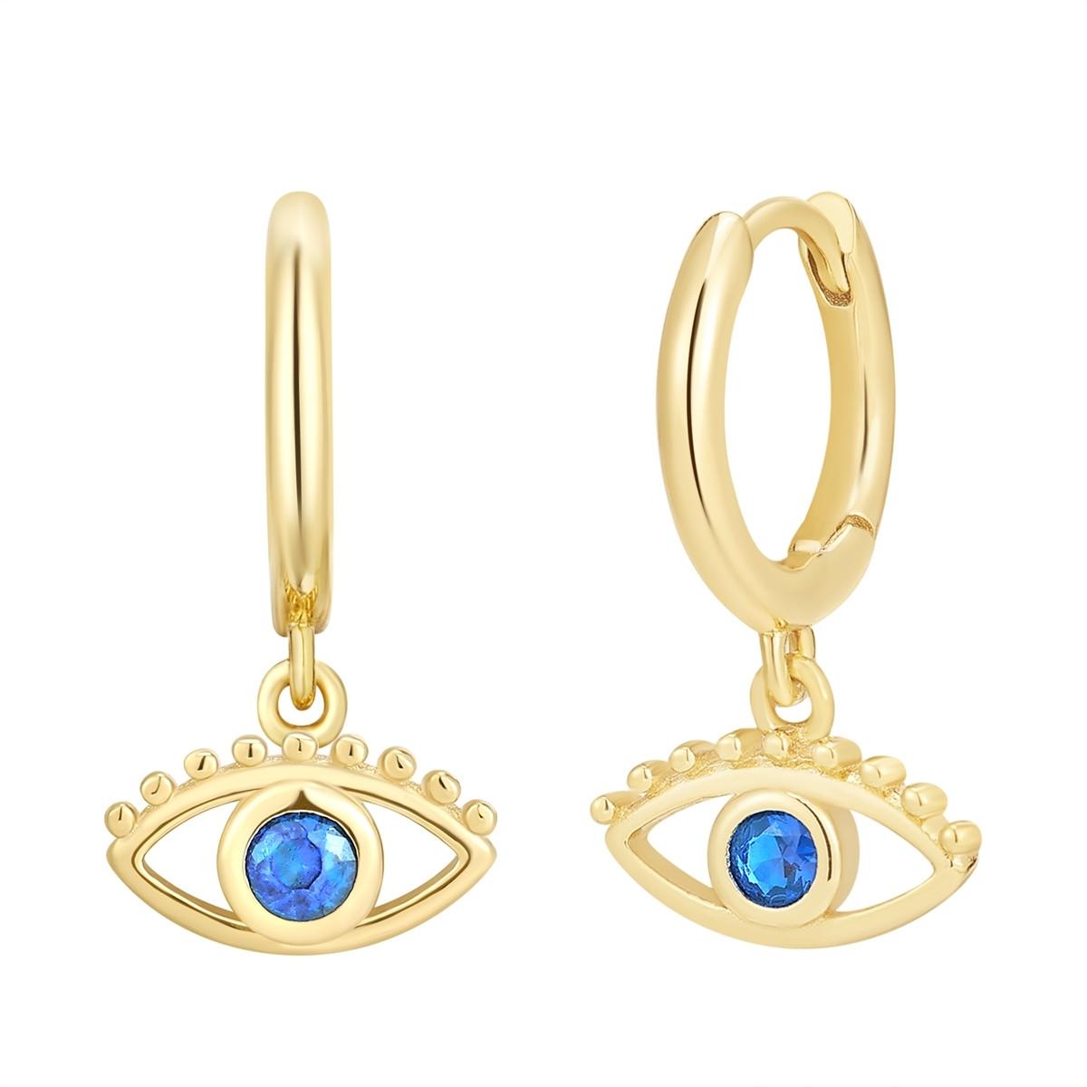 Glanzstücke München Femme Boucles d´oreilles Œil omniscient