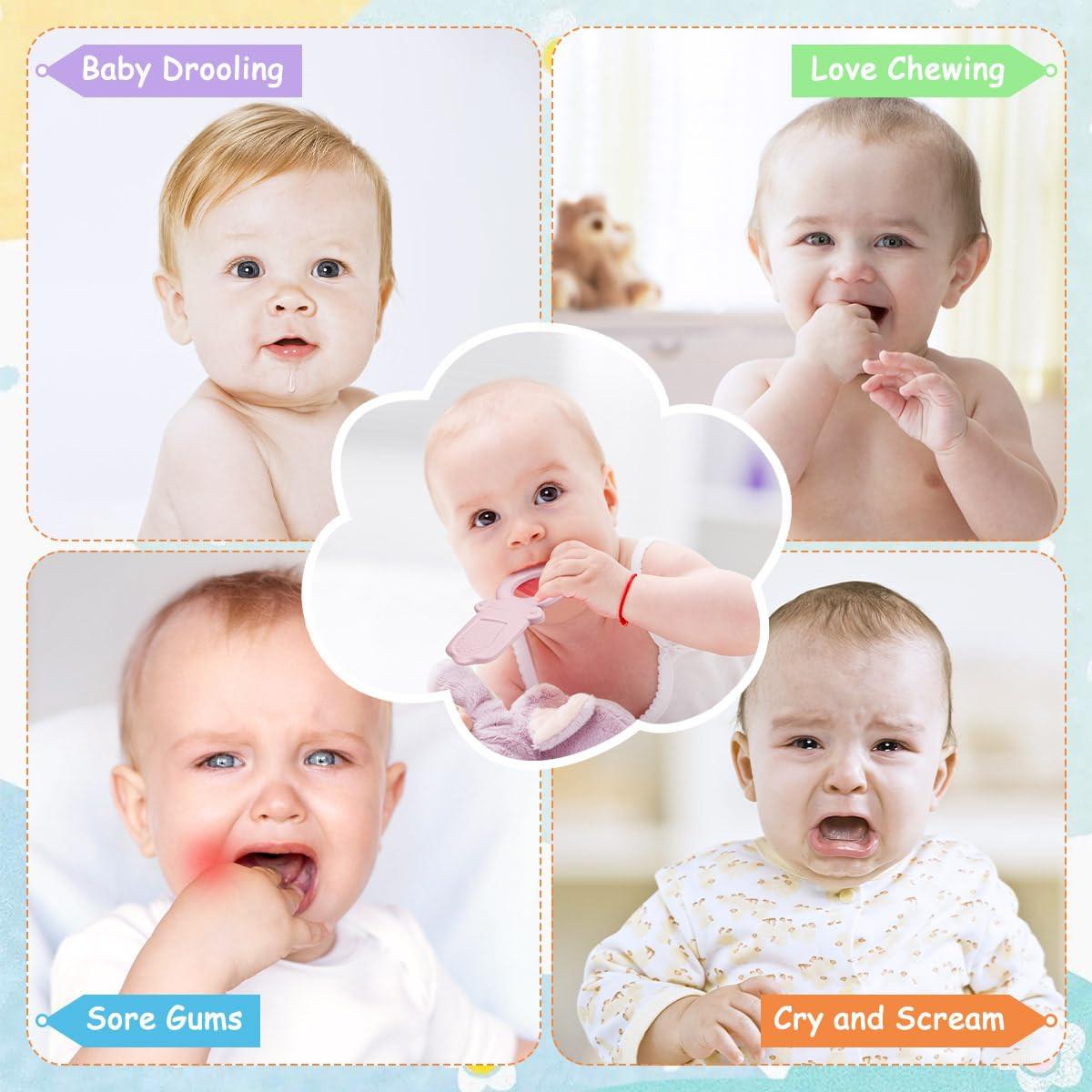 Activity-board Tiere Beißhilfe Baby, BPA-frei Großer Beißring Baby