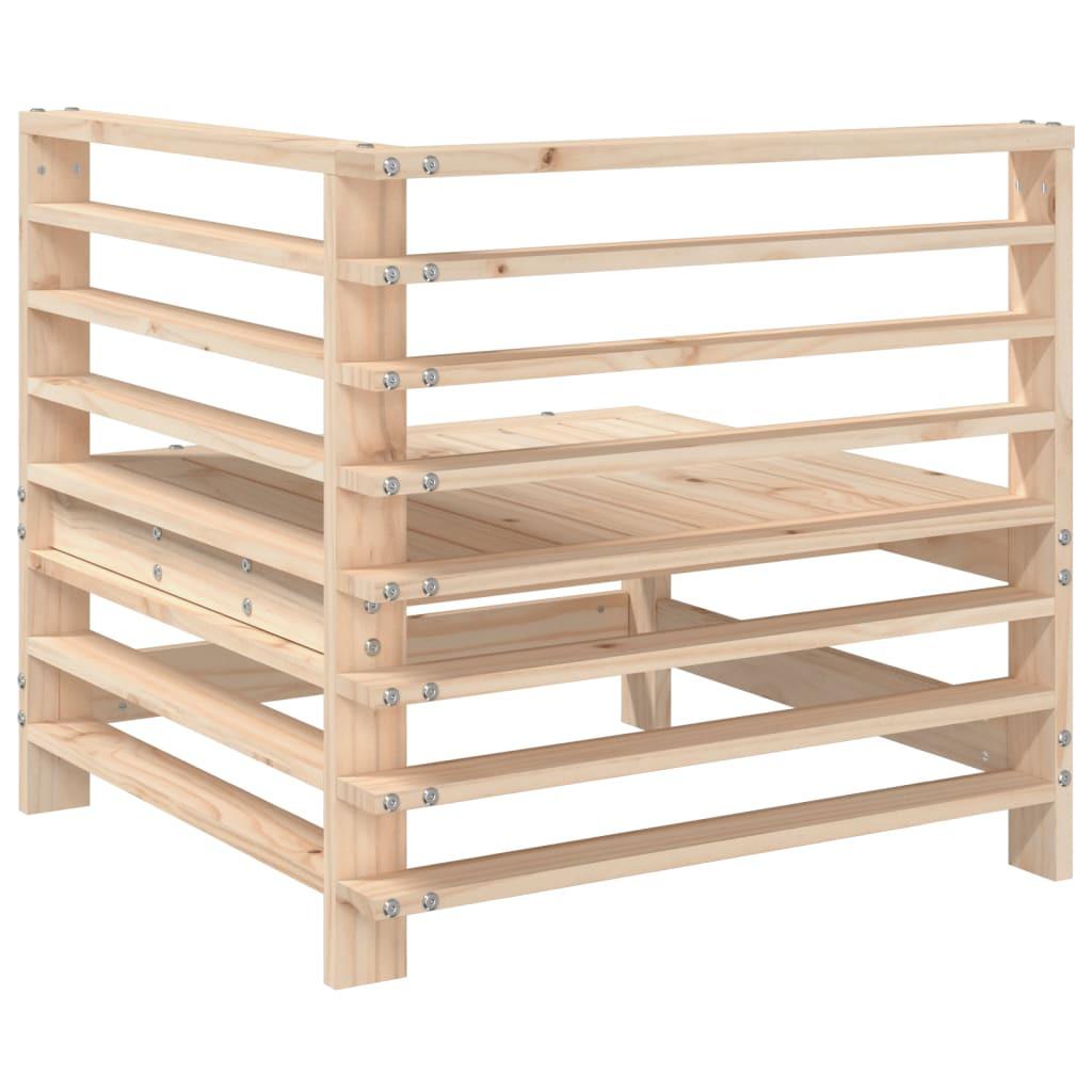 VidaXL Garten ecksofa kiefernholz